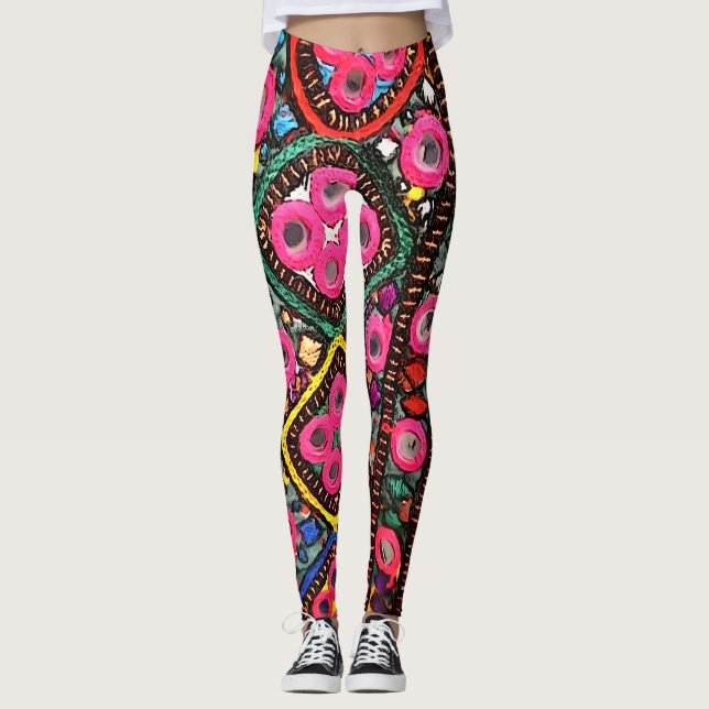 Leggings boêmicas (Frente)