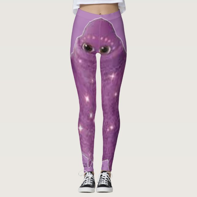 Leggings Boobonculus Suportadas na Retaguarda (Frente)
