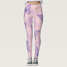 Leggings Borboleta Sonho em Movimento – Aquarela S
