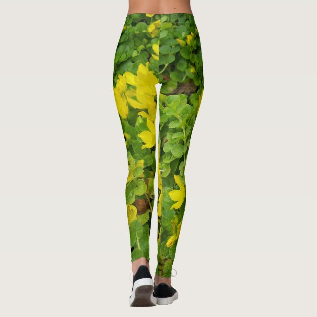 Leggings Botânicas Assustando a Corrida Jenny XS X (Verso)