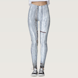 Leggings brancas Wash Wood Door Country