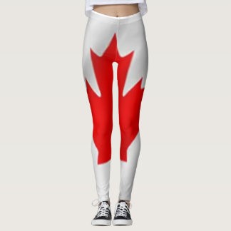 Leggings canadenses sobre moda