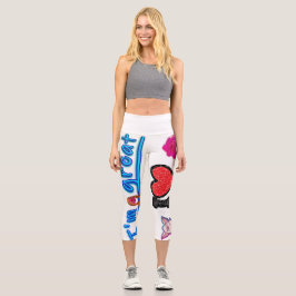 Leggings capri femininas