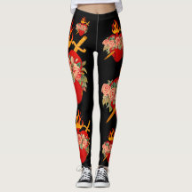 Leggings Cardíacas Imaculadas