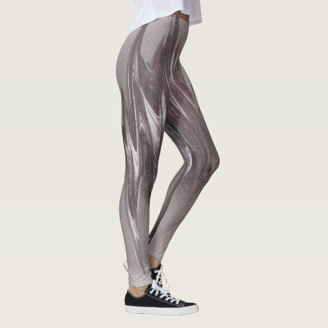 Leggings Carvão para Cinza Claro (Direita)
