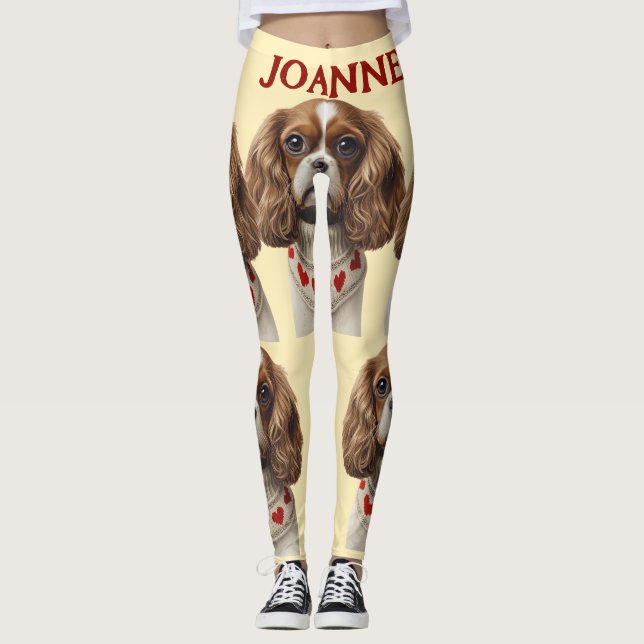 Leggings cavalier Coração de Amor (Frente)