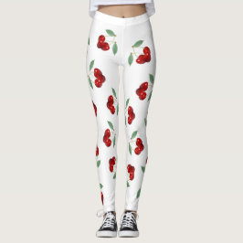 Leggings Cerejas