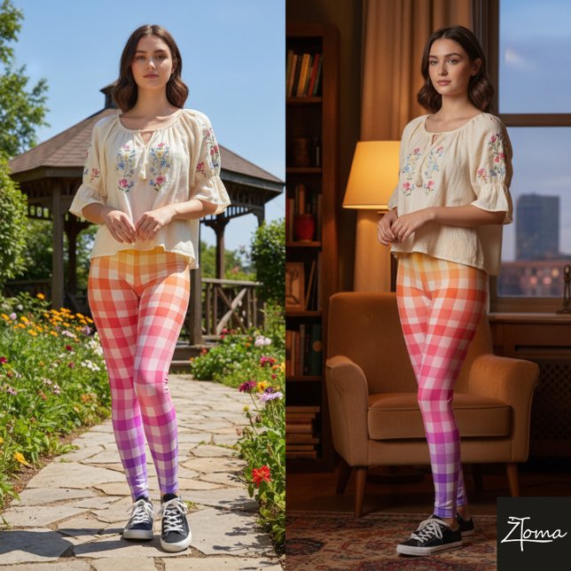 Leggings Chroma Check (Criador carregado)