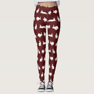 Leggings Coelho Frenesi (Bordô)