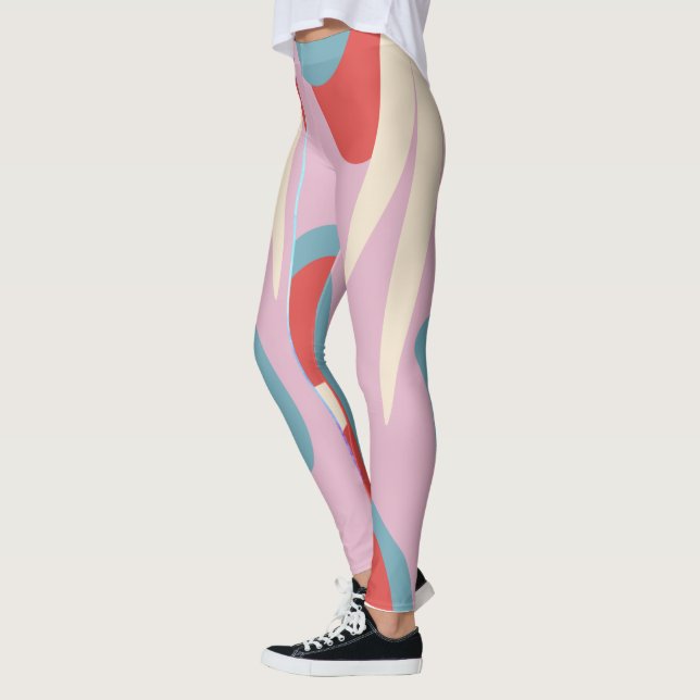 Leggings coloridas (Esquerda)