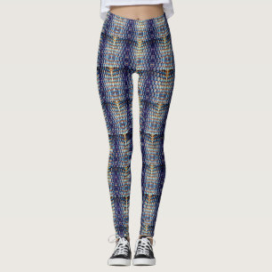 Leggings Coloridas de Colmeia