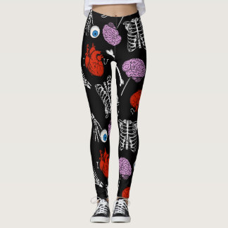 Leggings coloridas de halloween