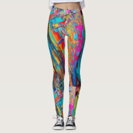 Leggings coloridas Funky Kaleidoscope