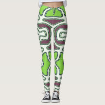Leggings coloridas "Ratti_Creative_Arts"