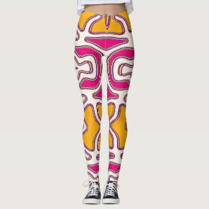 Leggings coloridas "Ratti_Creative_Arts"