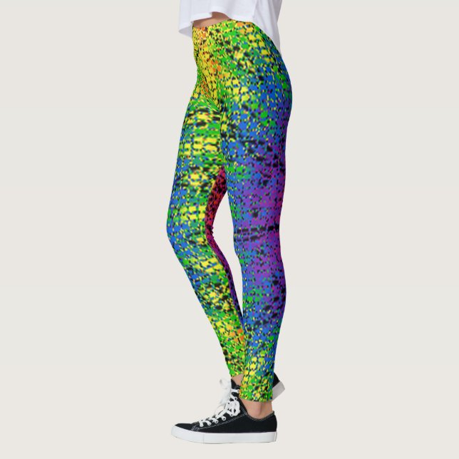 Leggings Coloridas Selvagens (Esquerda)