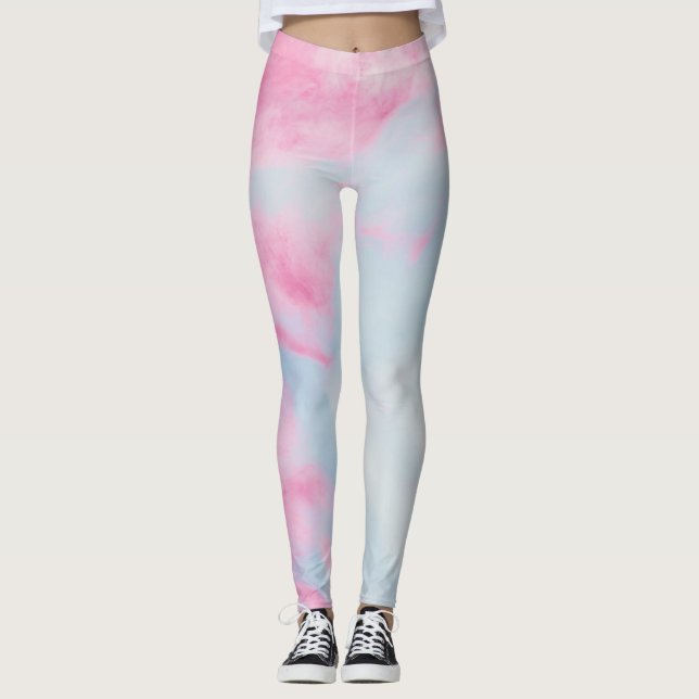 Leggings coloridas sólidas (Frente)