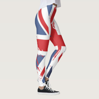 Leggings com a Bandeira do Reino Unido - Presente 