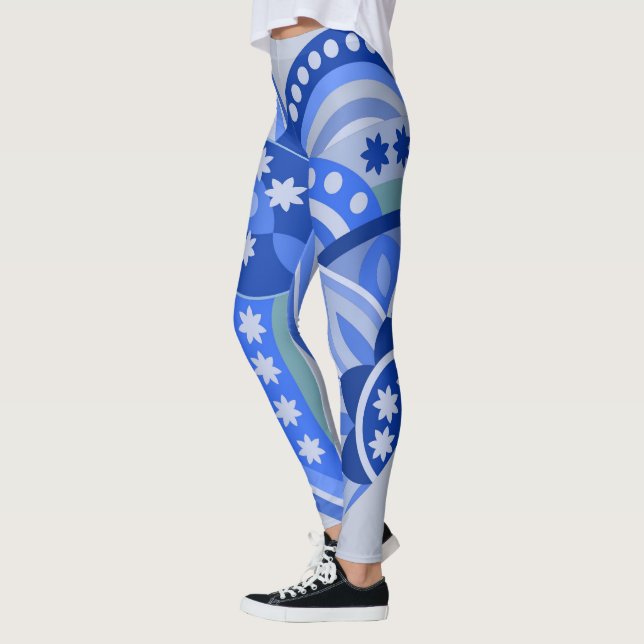 Leggings com arte criativa (Esquerda)