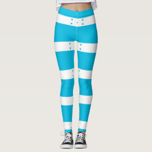 Leggings com bandeira de Honduras