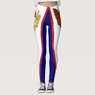 Leggings com bandeira de Samoa Americana, EUA