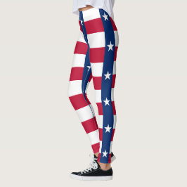 Leggings com bandeira do Texas, EUA