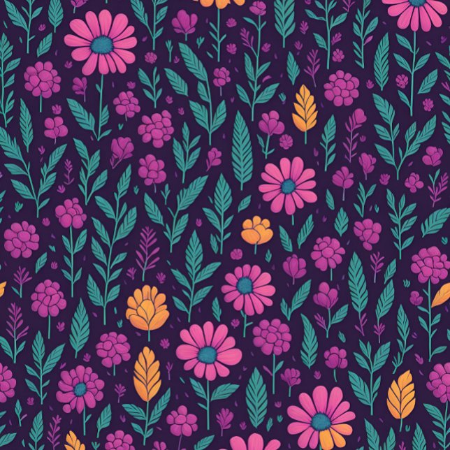 Leggings com Colorido Padrão Floral – Botânica Vib (goog product )