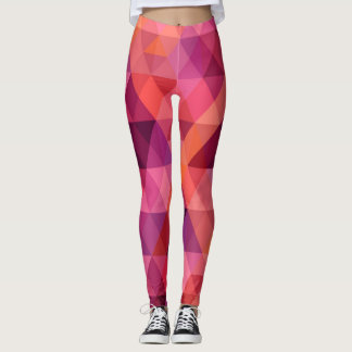 Leggings com Design Whimsical Multi-Color