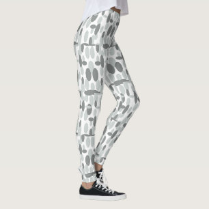Leggings com Estampa de Bolinhas Ovais Felizes Cin