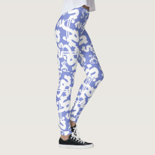 Leggings com Estampa de Dólares Dinheiro Incrível