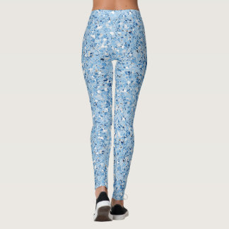 Leggings com Estampa de Terrazzo – Roupas de Desta