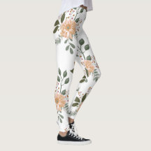 Leggings com Estampa Floral