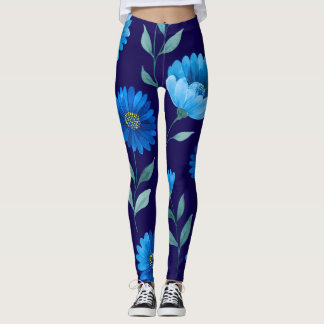 Leggings com Estampa Floral Total