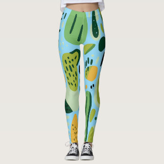 Leggings com Estampa Floral Total
