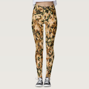 Leggings com Estampa Natural