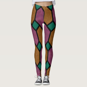 Leggings com Estampa Total