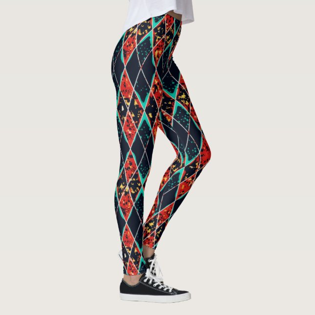 Leggings com Impressão Total (Direita)