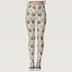 Leggings com Padrão de Chacal Geométrico – Tribal
