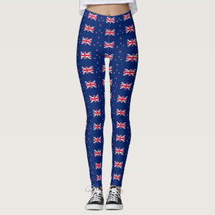 Leggings com pavilhão da Nova Zelândia
