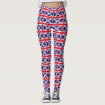 Leggings com pavilhão do Reino Unido<br><div class="desc">Entra no orgulho britânico com as nossas leggings mostrando o Jack da União! Estas leggings são uma vibrante homenagem à bandeira icônica do Reino Unido, com o design ousado e intemporal de intersetar cruzes vermelhas e brancas com um campo azul adornado por diagonais brancos. Perfeito para qualquer ocasião em que...</div>