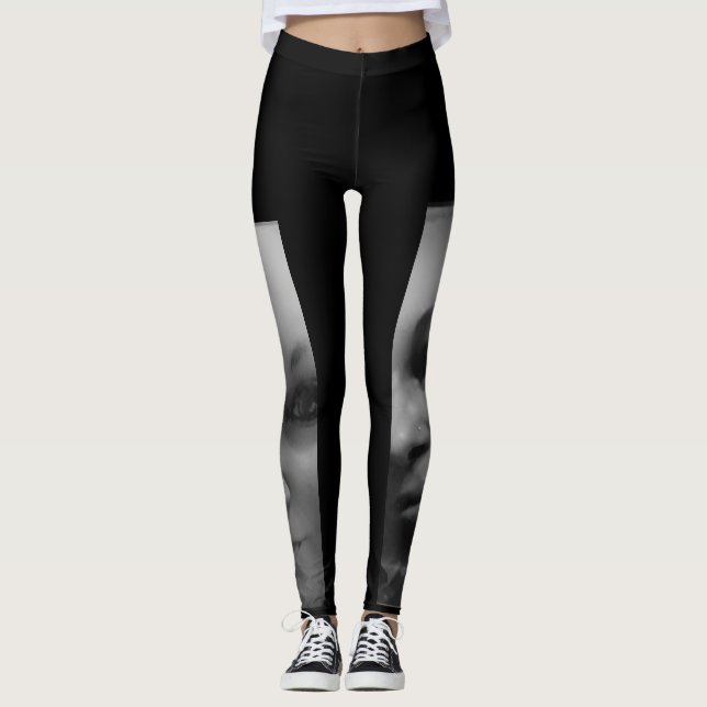 Leggings com rosto (Frente)