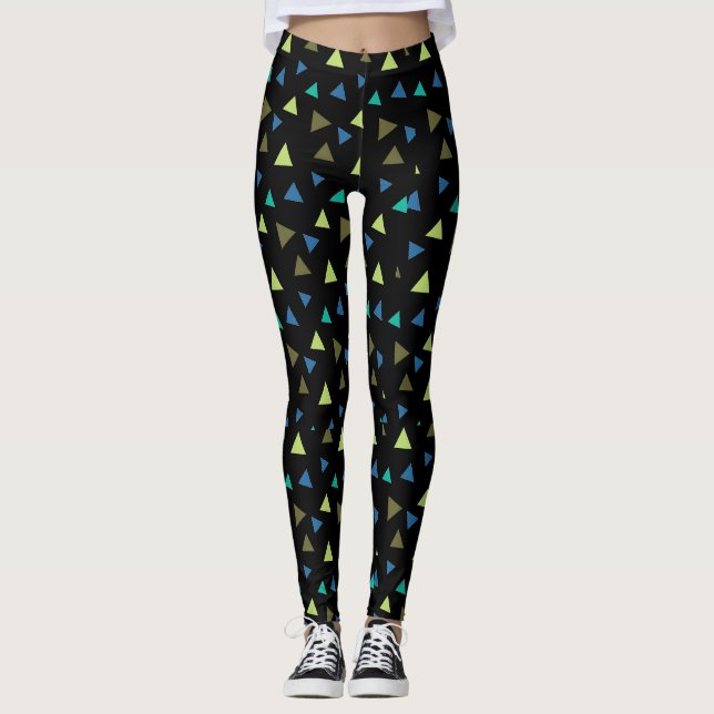 Leggings Confetti de Triângulo (Frente)