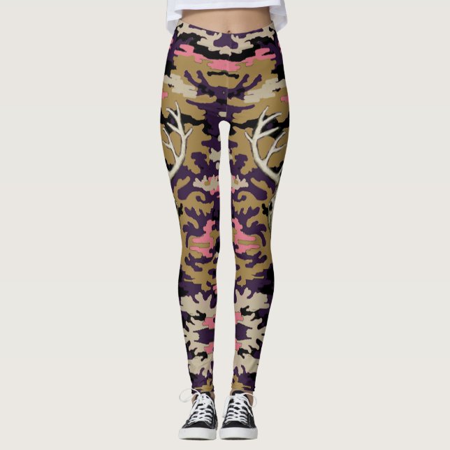 Leggings cor-de-rosa (Frente)