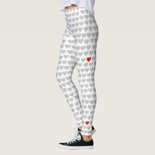 Leggings - Coração Vermelho das Cinzas