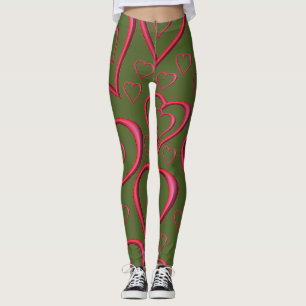 leggings Corações do namorados