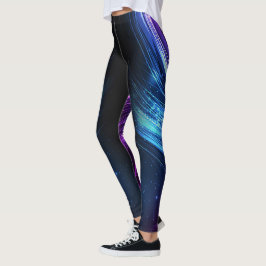 Leggings Cosmic Light Streaks
