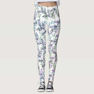 Leggings creeping plants