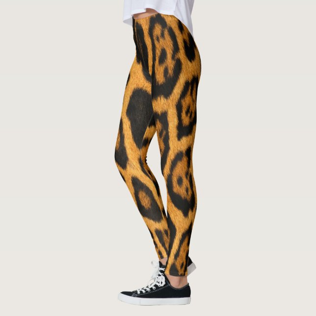 Leggings cutâneas de Ocelot Faux (Esquerda)