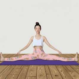 Leggings Cute Capybara | Impressão animal adorável