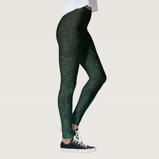 Leggings Cyber Verde (Direita)